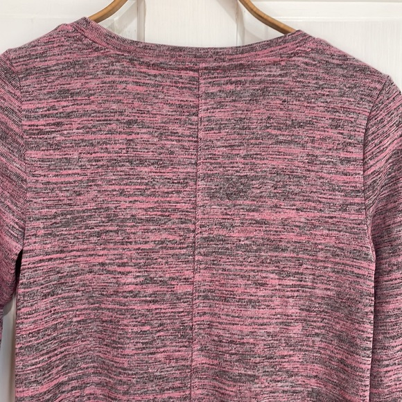 Jones New York || Raspberry Melange Stretch Tunic; Size S - Picture 8 of 13